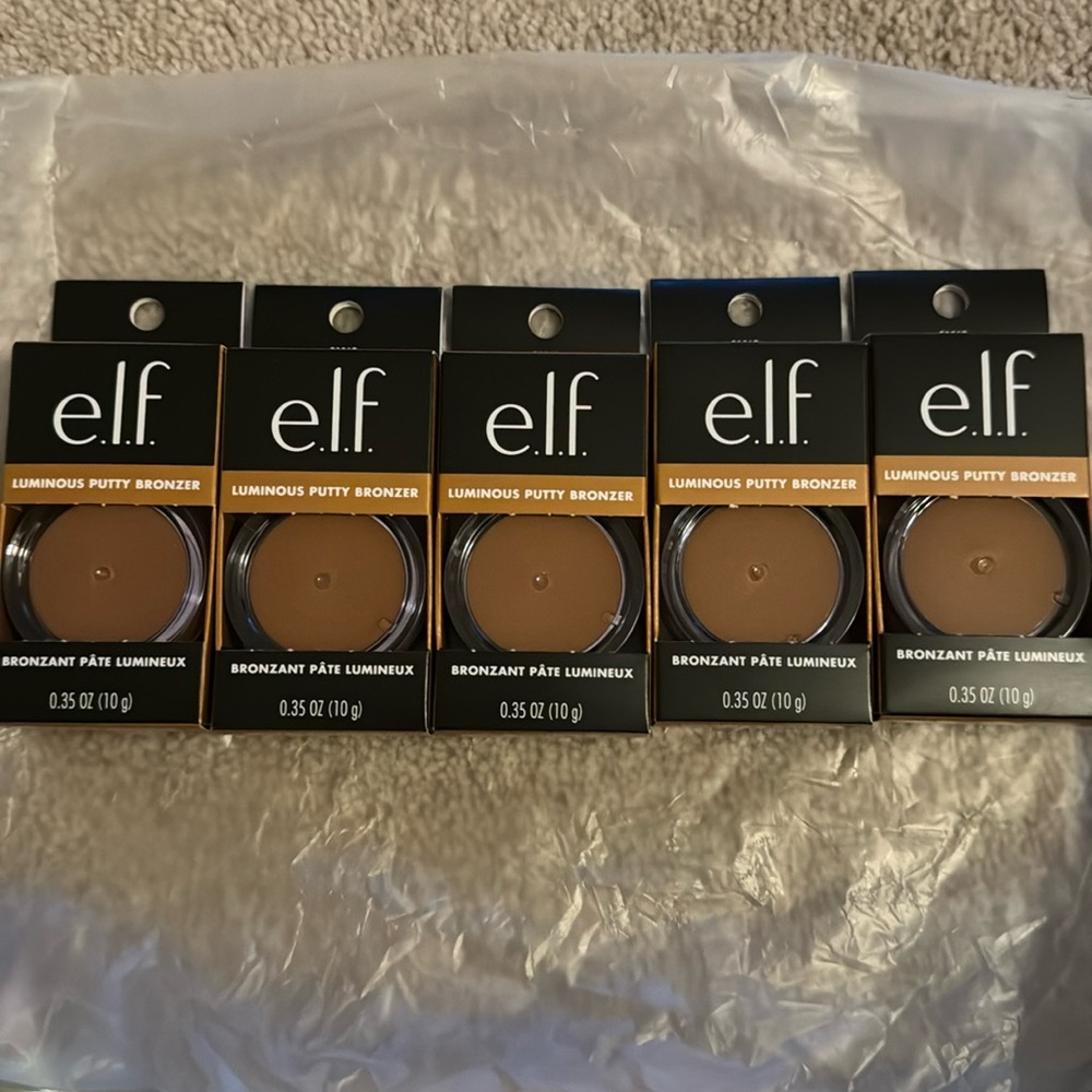 NWT 4 Elf luminous putty bronzer